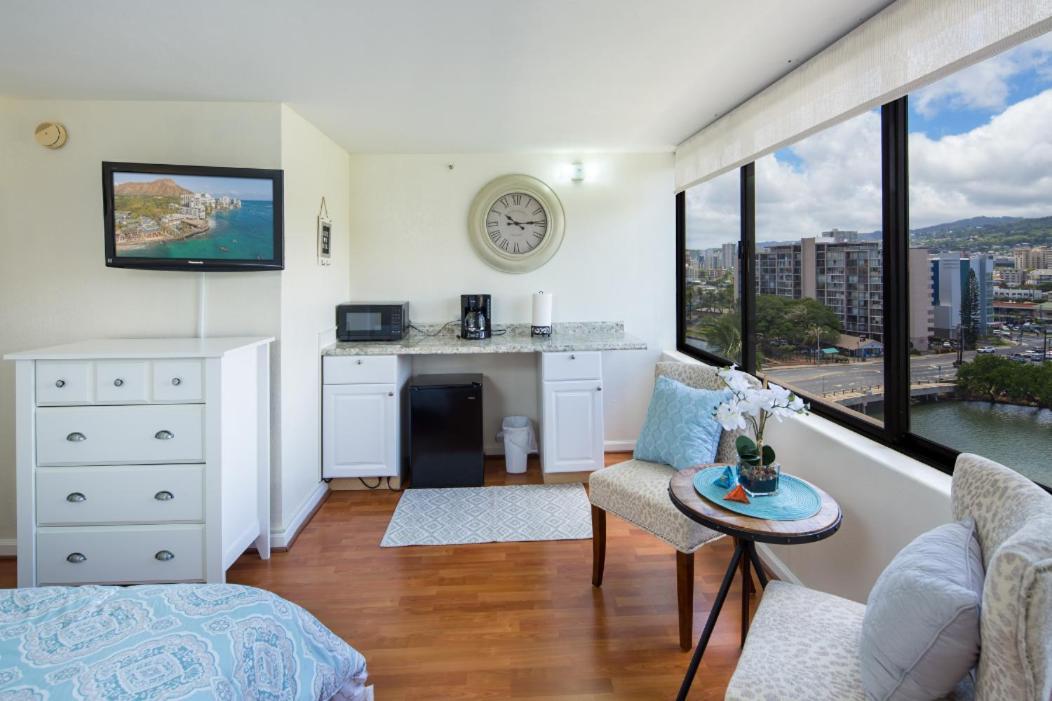 Modern Waikiki Sleek Studio Χονολουλού Εξωτερικό φωτογραφία